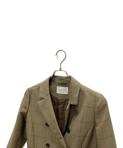 PUBLIC TOKYO（パブリックトウキョウ）PUBLIC TOKYO (パブリックトウキョウ) ダブルジャケット ベージュ サイズ:Freeの古着・服飾アイテム