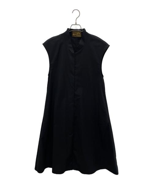 Belle vintage（ベル ヴィンテージ）Belle vintage (ベル ヴィンテージ) クラシカルロングベスト ブラックの古着・服飾アイテム