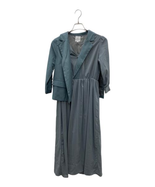 Ameri（アメリ）Ameri (アメリ) 半袖ワンピース グリーン サイズ:Sの古着・服飾アイテム