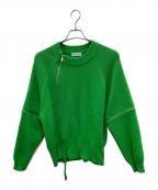 MAISON SPECIALメゾンスペシャル）の古着「厚手ニット」｜グリーン