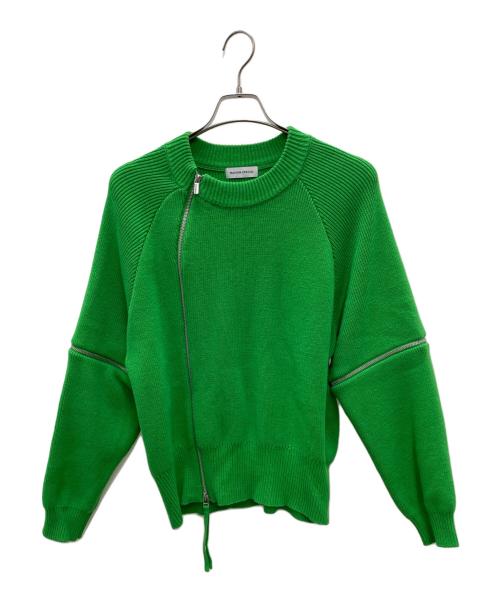 MAISON SPECIAL（メゾンスペシャル）MAISON SPECIAL (メゾンスペシャル) 厚手ニット グリーン サイズ:Freeの古着・服飾アイテム