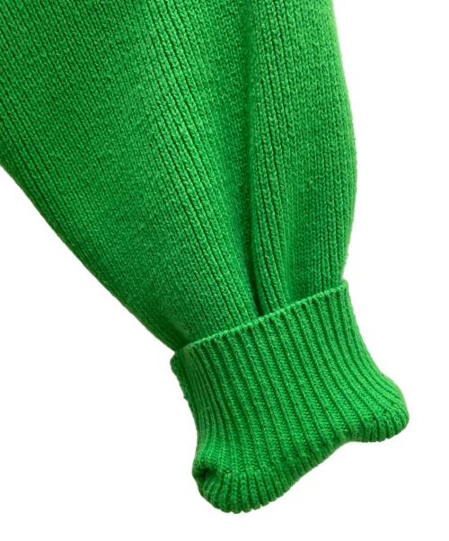 MAISON SPECIAL（メゾンスペシャル）MAISON SPECIAL (メゾンスペシャル) 厚手ニット グリーン サイズ:Freeの古着・服飾アイテム