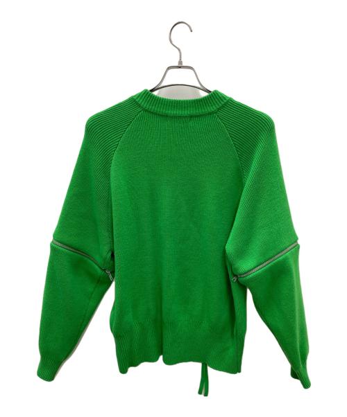 MAISON SPECIAL（メゾンスペシャル）MAISON SPECIAL (メゾンスペシャル) 厚手ニット グリーン サイズ:Freeの古着・服飾アイテム