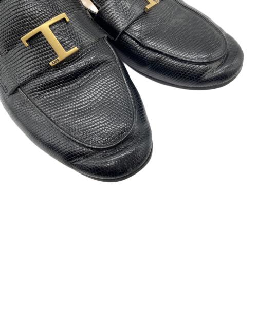 TOD'S（トッズ）TOD'S (トッズ) ローファー ブラック サイズ:34.5の古着・服飾アイテム