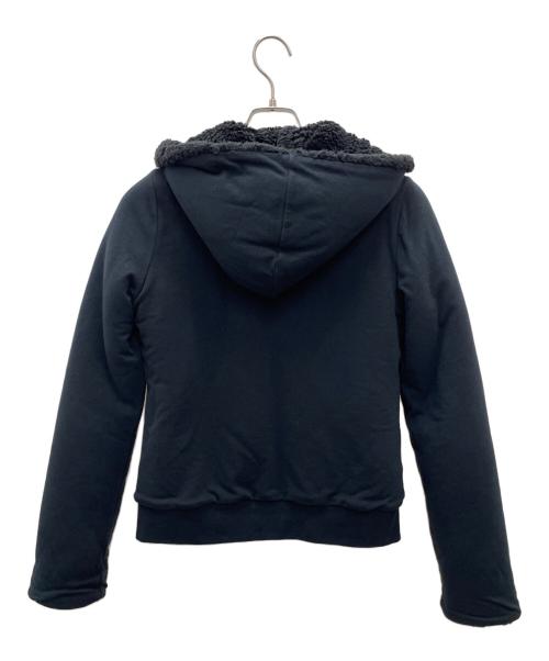 BURBERRY BLUE LABEL（バーバリーロンドンブルーレーベル）BURBERRY BLUE LABEL (バーバリーロンドンブルーレーベル) リバーシブルパーカー ネイビー サイズ:38の古着・服飾アイテム