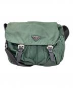 PRADAプラダ）の古着「ショルダーバッグ」｜グリーン