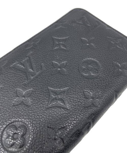LOUIS VUITTON（ルイ ヴィトン）LOUIS VUITTON (ルイ ヴィトン) ラウンドジップ長財布 ノワールの古着・服飾アイテム