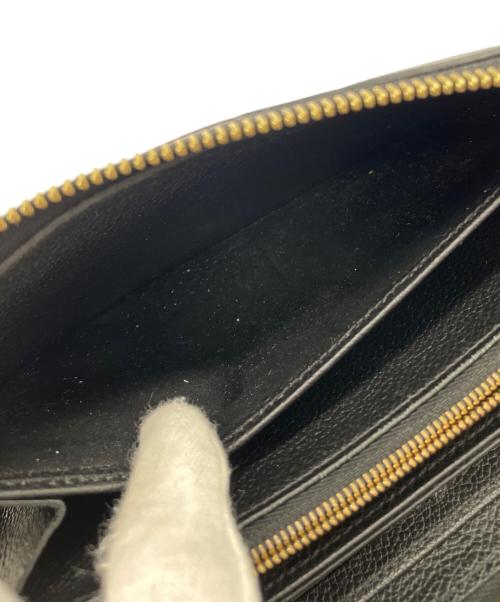 LOUIS VUITTON（ルイ ヴィトン）LOUIS VUITTON (ルイ ヴィトン) ラウンドジップ長財布 ノワールの古着・服飾アイテム
