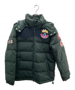 adidas アディダス ダウン ジャケット ベロア 中古・古着通販】adidas (アディダス) ベロアダウンジャケット
