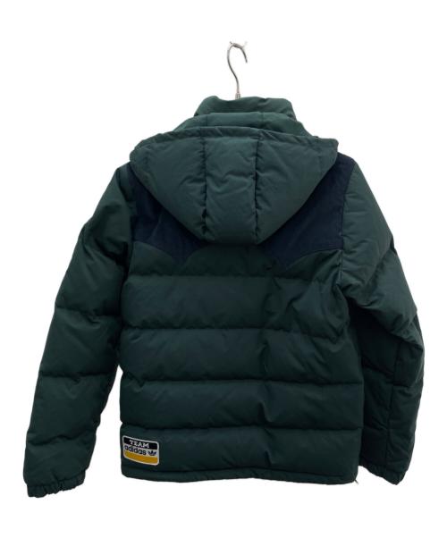 adidas（アディダス）adidas (アディダス) ダウンジャケット グリーンの古着・服飾アイテム