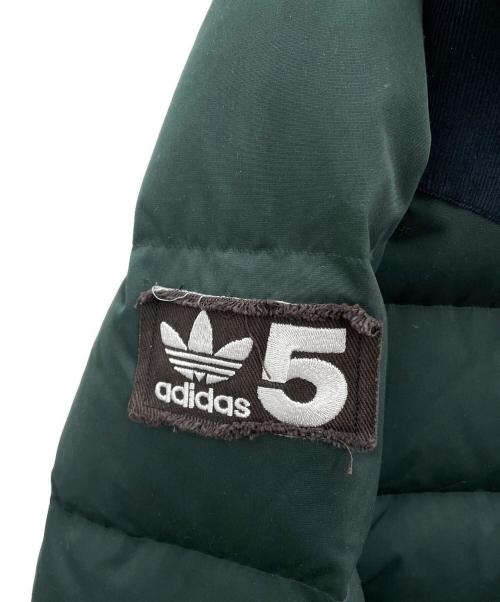 adidas（アディダス）adidas (アディダス) ダウンジャケット グリーンの古着・服飾アイテム