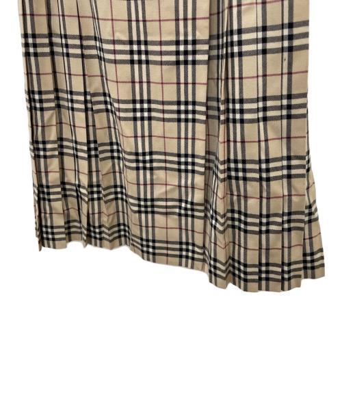 BURBERRY LONDON（バーバリーロンドン）BURBERRY LONDON (バーバリーロンドン) ラップスカート ベージュ サイズ:15号の古着・服飾アイテム