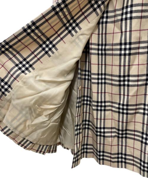 BURBERRY LONDON（バーバリーロンドン）BURBERRY LONDON (バーバリーロンドン) ラップスカート ベージュ サイズ:15号の古着・服飾アイテム