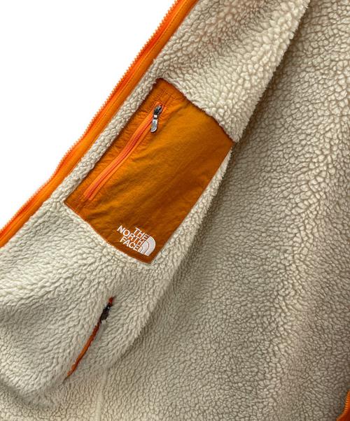 THE NORTH FACE（ザ ノース フェイス）THE NORTH FACE (ザ ノース フェイス) リバーシブルエクストリームパイルジャケット オレンジ×ベージュ サイズ:Ｍの古着・服飾アイテム