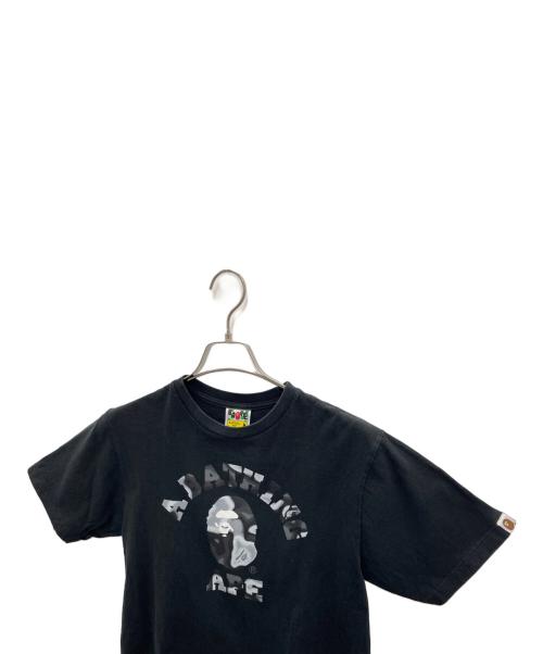 A BATHING APE（ア ベイシング エイプ）A BATHING APE (ア ベイシング エイプ) 半袖カットソー ブラック サイズ:Mの古着・服飾アイテム