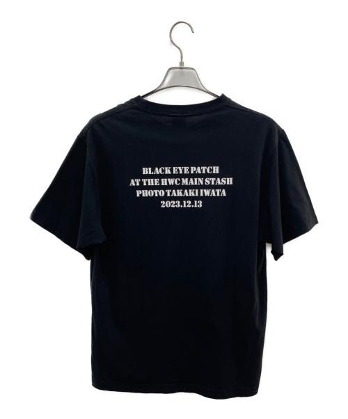 THE BLACK EYE PATCH（ブラックアイパッチ）THE BLACK EYE PATCH (ブラックアイパッチ) 半袖カットソー ブラック サイズ:Mの古着・服飾アイテム