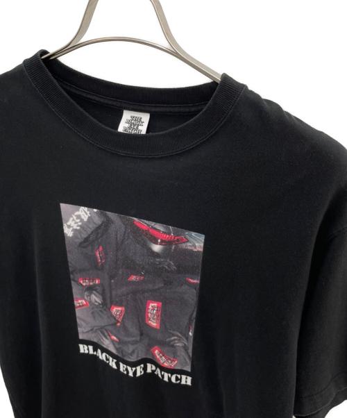 THE BLACK EYE PATCH（ブラックアイパッチ）THE BLACK EYE PATCH (ブラックアイパッチ) 半袖カットソー ブラック サイズ:Mの古着・服飾アイテム