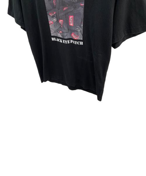 THE BLACK EYE PATCH（ブラックアイパッチ）THE BLACK EYE PATCH (ブラックアイパッチ) 半袖カットソー ブラック サイズ:Mの古着・服飾アイテム