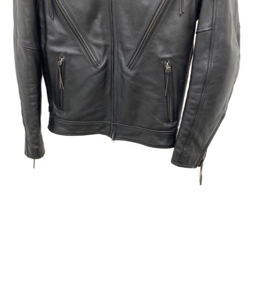 HARLEY-DAVIDSON（ハーレーダビッドソン）HARLEY-DAVIDSON (ハーレーダビッドソン) ライダースジャケット ブラック サイズ:Sの古着・服飾アイテム
