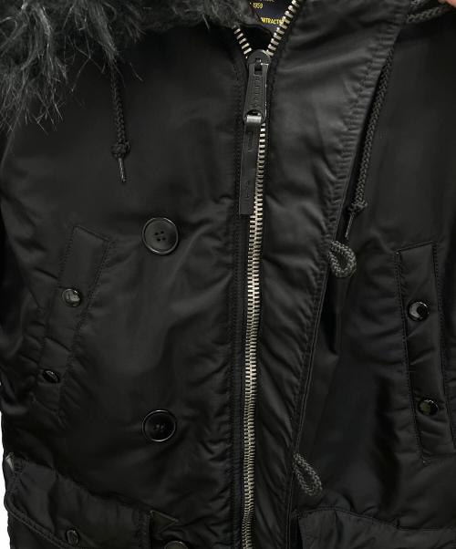 ALPHA（アルファ）ALPHA (アルファ) フライトジャケット ブラック サイズ:Sの古着・服飾アイテム