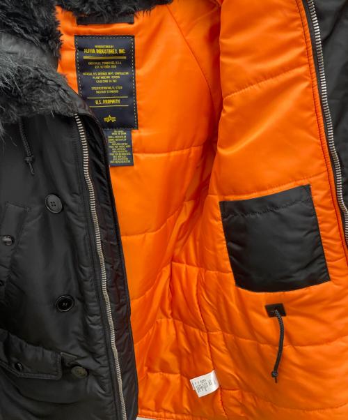 ALPHA（アルファ）ALPHA (アルファ) フライトジャケット ブラック サイズ:Sの古着・服飾アイテム