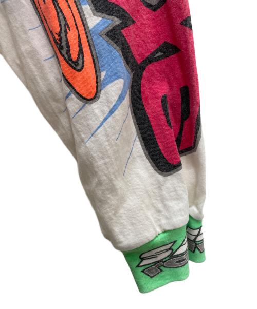 SAINT MICHAEL（セントマイケル）SAINT MICHAEL (セントマイケル) 長袖カットソー ホワイト サイズ:osの古着・服飾アイテム