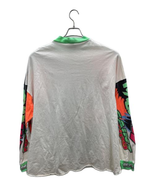 SAINT MICHAEL（セントマイケル）SAINT MICHAEL (セントマイケル) 長袖カットソー ホワイト サイズ:osの古着・服飾アイテム