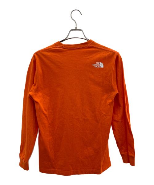 THE NORTH FACE（ザ ノース フェイス）THE NORTH FACE (ザ ノース フェイス) 長袖カットソー オレンジ サイズ:XSの古着・服飾アイテム