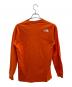 THE NORTH FACE (ザ ノース フェイス) 長袖カットソー オレンジ サイズ:XS：4000円