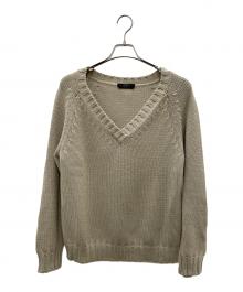 Max Mara WEEK END LINE（マックスマーラ ウイークエンドライン）の古着「厚手ニット」｜ベージュ