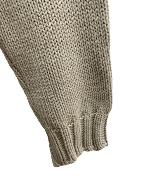 Max Mara WEEK END LINE（マックスマーラ ウイークエンドライン）MAX MARA WEEK END LINE (マックスマーラ ウイークエンドライン) 厚手ニット ベージュ サイズ:Lの古着・服飾アイテム