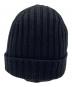 MONCLER（モンクレール）の古着「ニット帽」｜ブラック