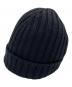 MONCLER (モンクレール) ニット帽 ブラック：8000円
