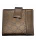 GUCCI (グッチ) 2つ折り財布 ブラウン：10000円