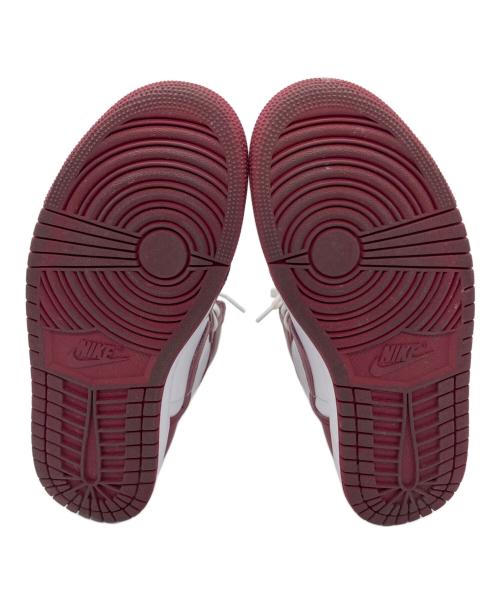 NIKE（ナイキ）NIKE (ナイキ) ハイカットスニーカー ブラウン×ホワイト サイズ:27cmの古着・服飾アイテム