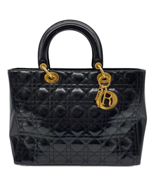 Christian Dior（クリスチャン ディオール）Christian Dior (クリスチャン ディオール) ハンドバッグ ブラックの古着・服飾アイテム