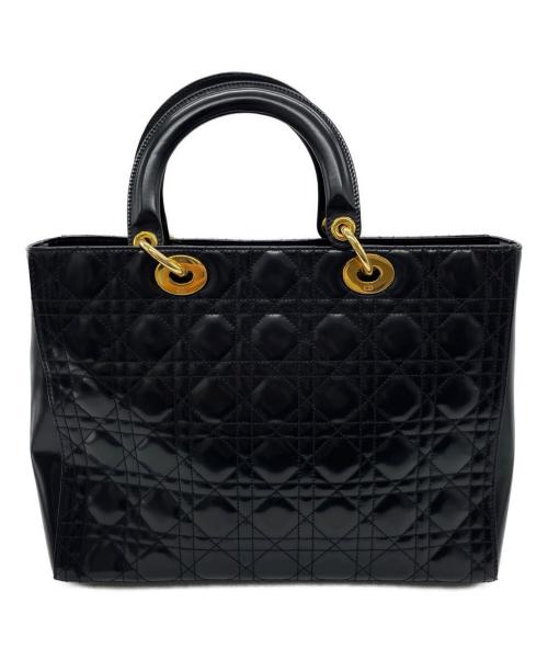Christian Dior（クリスチャン ディオール）Christian Dior (クリスチャン ディオール) ハンドバッグ ブラックの古着・服飾アイテム