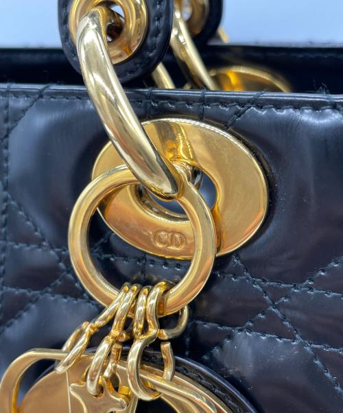 Christian Dior（クリスチャン ディオール）Christian Dior (クリスチャン ディオール) ハンドバッグ ブラックの古着・服飾アイテム