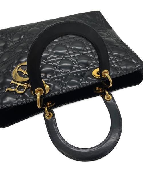 Christian Dior（クリスチャン ディオール）Christian Dior (クリスチャン ディオール) ハンドバッグ ブラックの古着・服飾アイテム