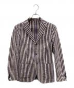 LARDINIラルディーニ）の古着「テーラードジャケット」｜パープル