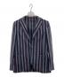 LARDINI（ラルディーニ）の古着「テーラードジャケット」｜ネイビー×グレー