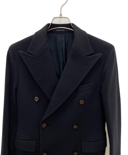 TAGLIATORE（タリアトーレ）TAGLIATORE (タリアトーレ) カシミヤコート ネイビー サイズ:42の古着・服飾アイテム