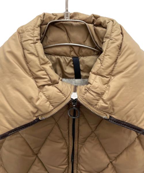 MONCLER（モンクレール）MONCLER (モンクレール) キルティングダウンコート ベージュ サイズ:00の古着・服飾アイテム