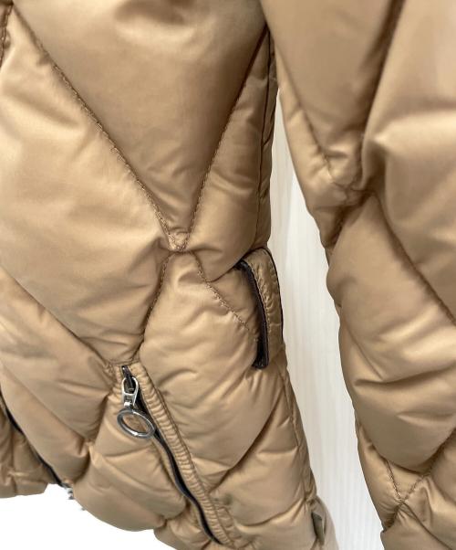 MONCLER（モンクレール）MONCLER (モンクレール) キルティングダウンコート ベージュ サイズ:00の古着・服飾アイテム