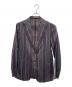 TAGLIATORE（タリアトーレ）の古着「テーラードジャケット」｜グレー×パープル