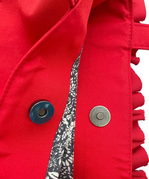 a linden tree（リンデンツリー）a linden tree (リンデンツリー) 2WAYバッグ レッドの古着・服飾アイテム