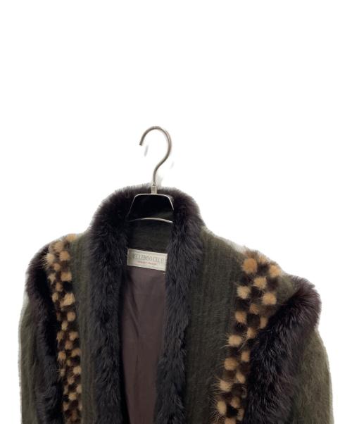 RECUERDO CLUB（レクエルド・クラブ）RECUERDO CLUB (レクエルド・クラブ) ファーコート ブラウン サイズ:Freeの古着・服飾アイテム