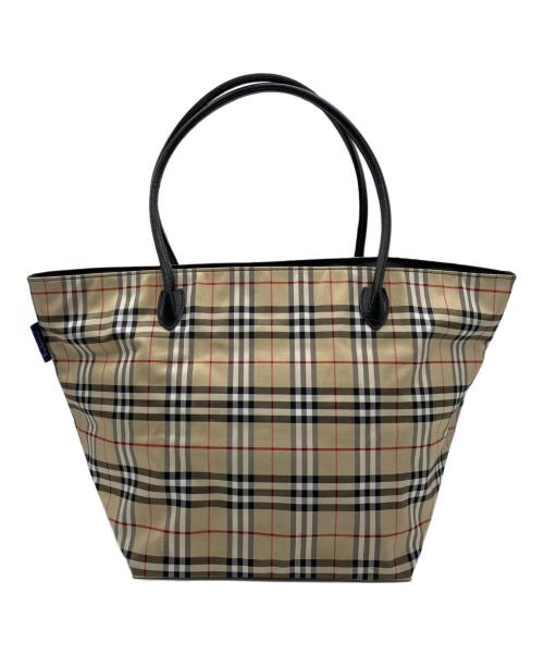 Burberry's（バーバリー）Burberry's (バーバリーズ) 舟型トートバッグ ベージュの古着・服飾アイテム