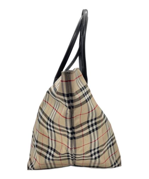 Burberry's（バーバリー）Burberry's (バーバリーズ) 舟型トートバッグ ベージュの古着・服飾アイテム