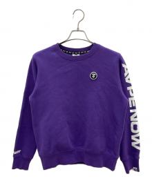 Aape BY A BATHING APE（エーエイプ バイ アベイシングエイプ）の古着「スウェット」｜パープル